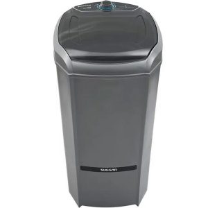 Lavadora de Roupa Semi Automática 10Kg Lavamax Eco Suggar Prata