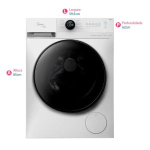 Lava Seca Midea Mf200d130 13kg Conexão Wi-Fi