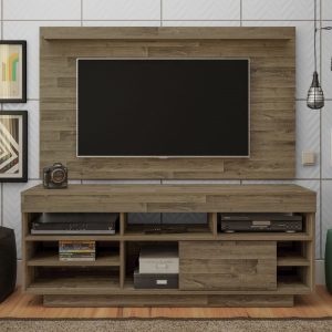 Rack com Painel para TV de Até 47 Roma - Artely - Rustico