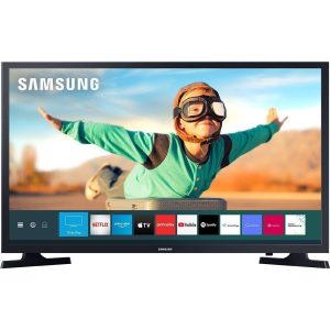 Smart TV LED 32" HD Samsung T4300 com HDR Sistema Operacional Tizen Wi-Fi Espelhamento de Tela Dolby Digital Plus HDMI e USB - 2020