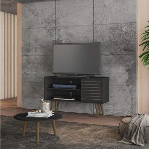 Conjunto Rack Jade e Mesa de Centro para TV até 42 Polegadas Móveis Bechara