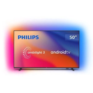 Smart TV Android Philips 50" 4K Ambilight 50PUG7907/78 - Comando de Voz Dolby Vision/Atmos VRR/ALLM Bluetooth