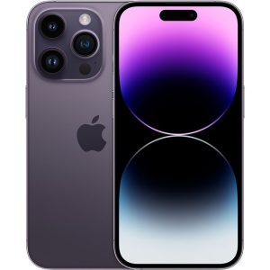 Apple iPhone 14 Pro 256GB iOS 5G Wi-Fi Tela 6.1'' Câmera Tripla 48MP - Roxo-Profundo