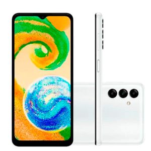 Celular Samsung Galaxy A04s 64GB Dual SM-A047MZKSZTO Branco