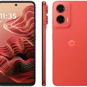 Smartphone Motorola Moto G35 256GB Coral 5G 4GB RAM+8GB Ram Boost 5G 6,7" Câm. Dupla + Selfie 16MP