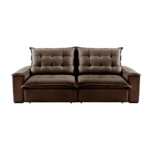 Sofá Retrátil e Reclinável 3 Lugares - VivaroDecor