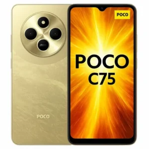 Smartphone Xiaomi POCO C75, 128GB, 6GB RAM, Câmera 50MP com IA, Tela 6,74 polegadas HD 90Hz, Android 14, Bateria 5000mAh, Dual SIM