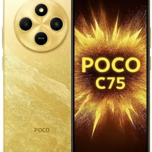 Smartphone Xiaomi POCO C75, 128GB, 6GB RAM, Android 14, Câmera 50MP com IA, Tela 6,74 polegadas HD 90Hz, Bateria 5000mAh, Dual SIM, DO