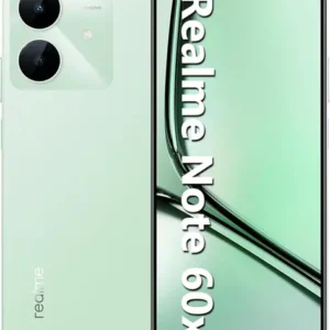 Realme Note 60X - 128GB - 4 GB RAM - Câmera 8MP - Bateria de 5000mAh - Wilderness Green (Verde) 4G