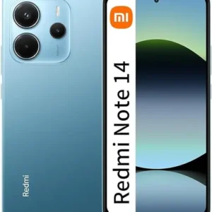 Xiaomi Note 14 256GB 8GB ram Azul Versão de Lançamento selfie 20MP, tripla 108MP, processador 2.2GHz, tela AMOLED, Dual SIM, carregador turbo
