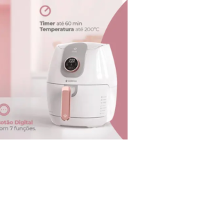 Fritadeira Sem Óleo 3L Cadence Dream Rosé Gold