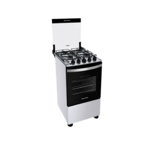 Fogão Brastemp 4 Bocas Branco com Duas Prateleiras com Alturas Ajustáveis - BFO4NBB